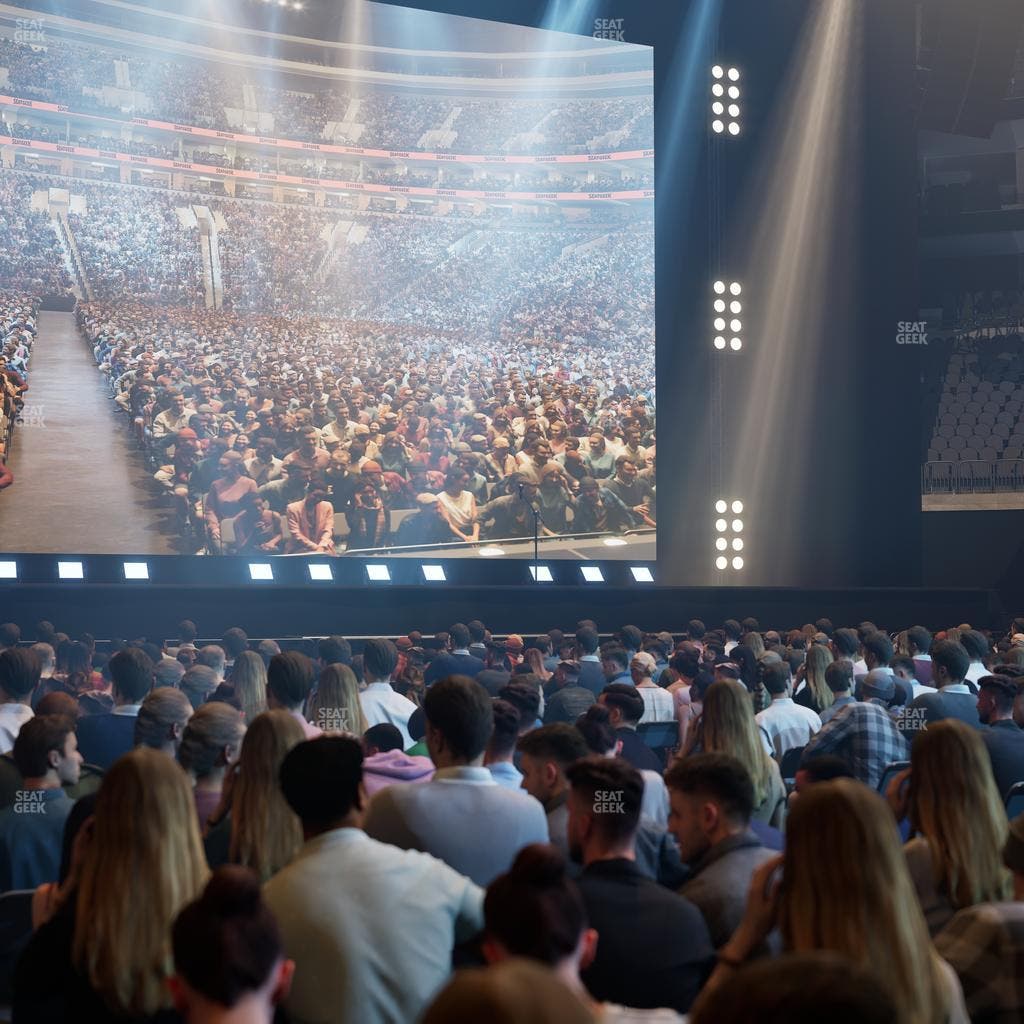 Xfinity Mobile Arena - Section Floor 1 Seat View