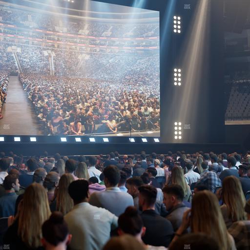 Xfinity Mobile Arena - Section Floor 1 Seat View