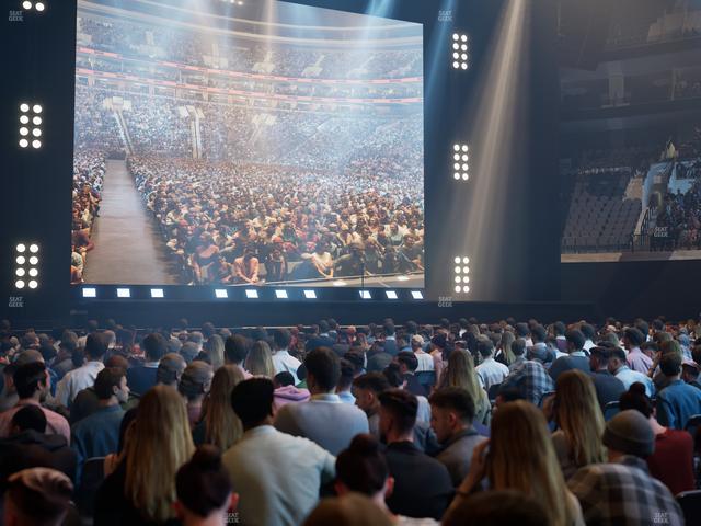 Xfinity Mobile Arena - Section Floor 1 Seat View