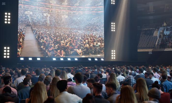 Xfinity Mobile Arena - Section Floor 1 Seat View