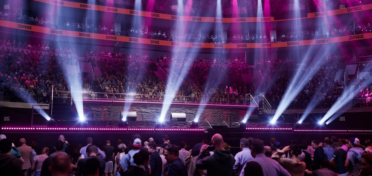 Xfinity Mobile Arena - Section Floor 1 Seat View