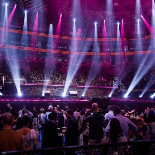 Xfinity Mobile Arena - Section Floor 1 Seat View