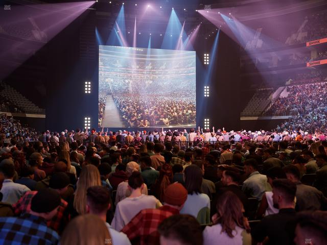 Xfinity Mobile Arena - Section Floor 1 Seat View