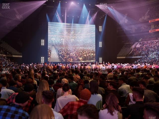 Xfinity Mobile Arena - Section Floor 1 Seat View