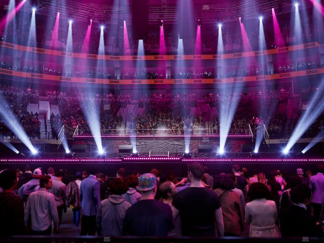 Xfinity Mobile Arena - Section Floor 2 Seat View