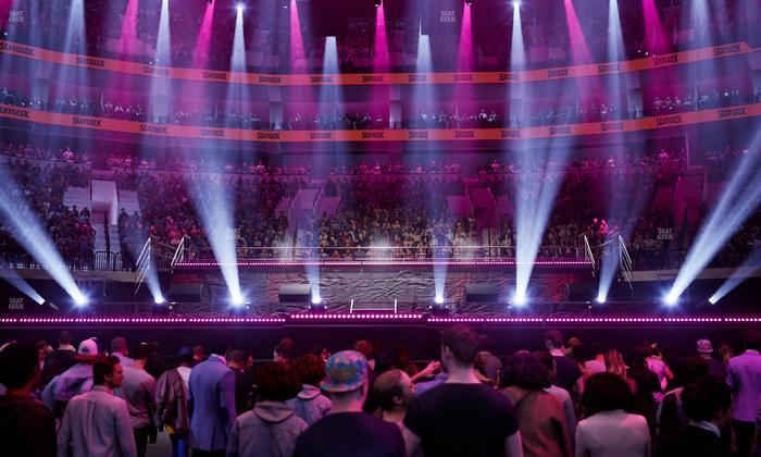Xfinity Mobile Arena - Section Floor 2 Seat View