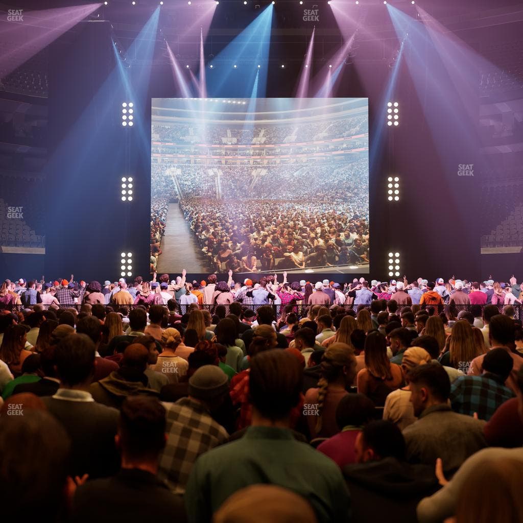 Xfinity Mobile Arena - Section Floor 2 Seat View