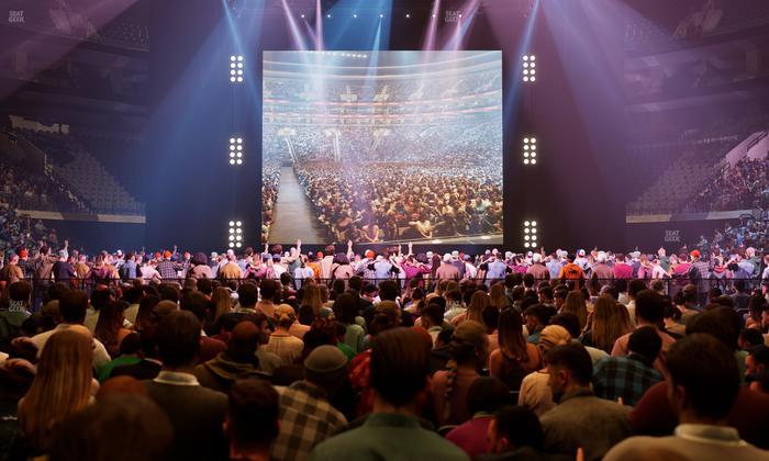 Xfinity Mobile Arena - Section Floor 2 Seat View