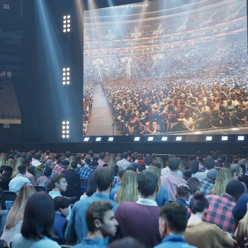 Xfinity Mobile Arena - Section Floor 3 Seat View
