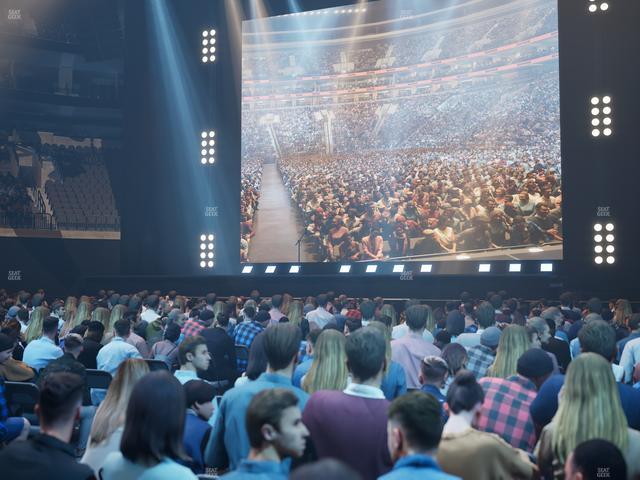 Xfinity Mobile Arena - Section Floor 3 Seat View