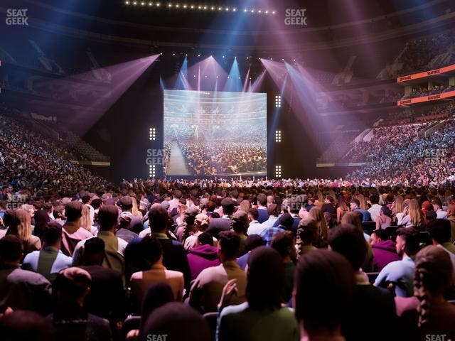 Xfinity Mobile Arena - Section Floor 4 Seat View