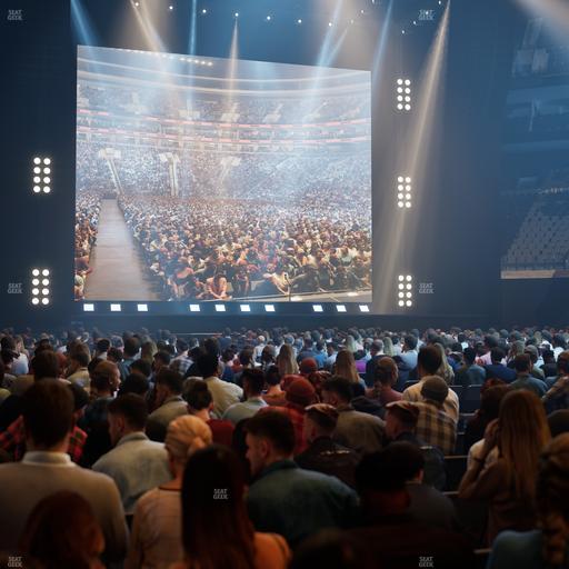 Xfinity Mobile Arena - Section Floor 4 Seat View