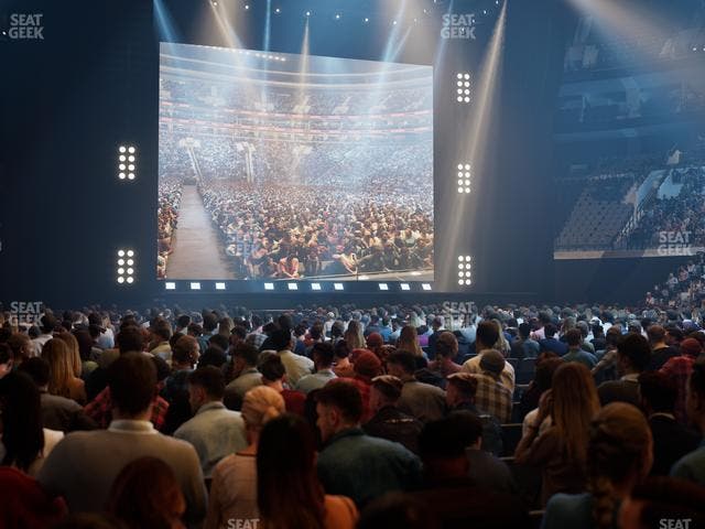 Xfinity Mobile Arena - Section Floor 4 Seat View