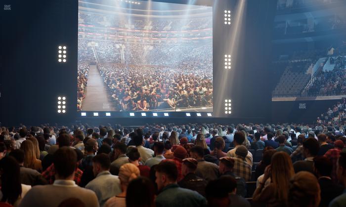 Xfinity Mobile Arena - Section Floor 4 Seat View