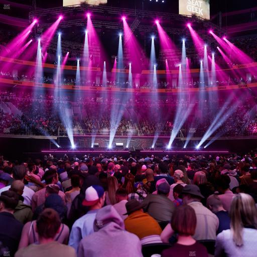 Xfinity Mobile Arena - Section Floor 4 Seat View
