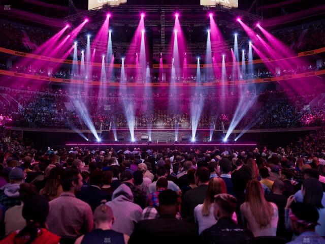 Xfinity Mobile Arena - Section Floor 5 Seat View