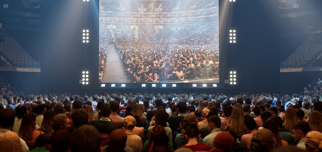 Xfinity Mobile Arena - Section Floor 5 Seat View