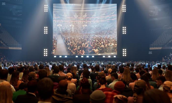 Xfinity Mobile Arena - Section Floor 5 Seat View