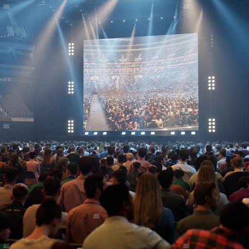 Xfinity Mobile Arena - Section Floor 6 Seat View
