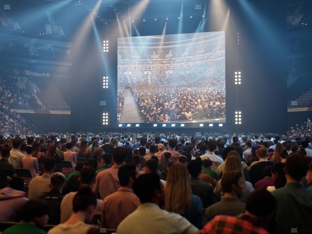 Xfinity Mobile Arena - Section Floor 6 Seat View