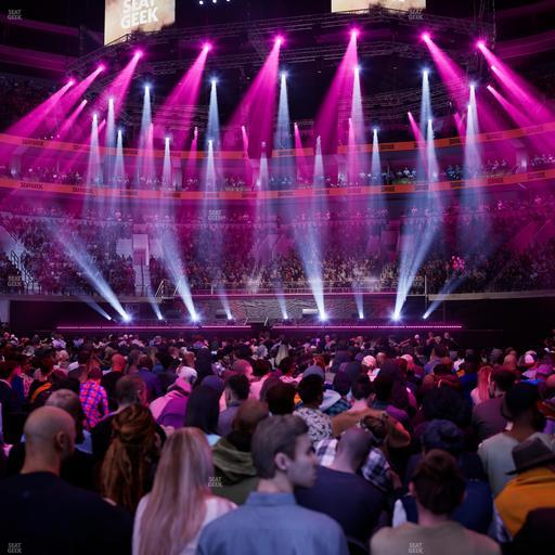 Xfinity Mobile Arena - Section Floor 6 Seat View