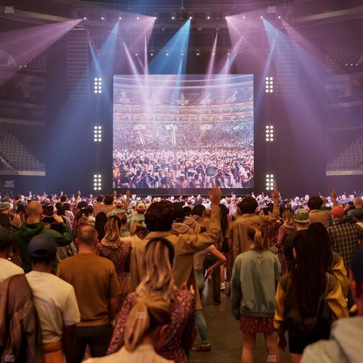 Xfinity Mobile Arena - Section Ga Floor Seat View