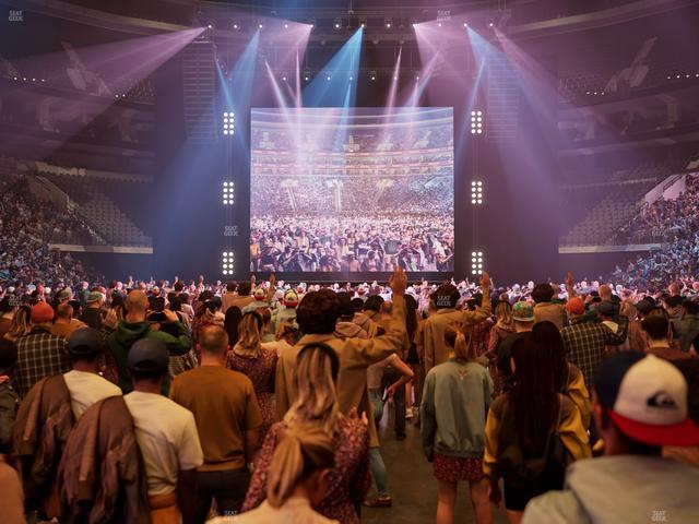 Xfinity Mobile Arena - Section Ga Floor Seat View