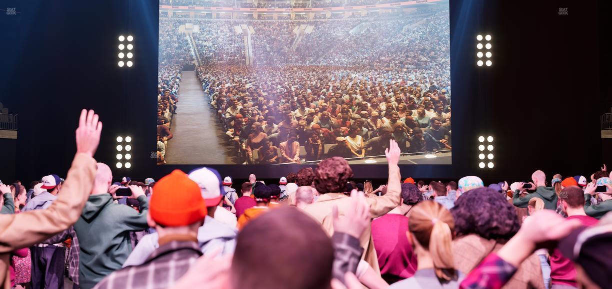 Xfinity Mobile Arena - Section Ga Pit Seat View