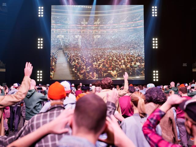 Xfinity Mobile Arena - Section Ga Pit Seat View