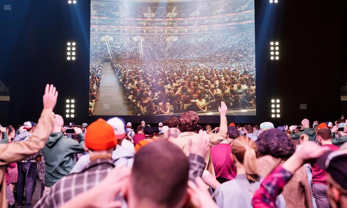 Xfinity Mobile Arena - Section Ga Pit Seat View
