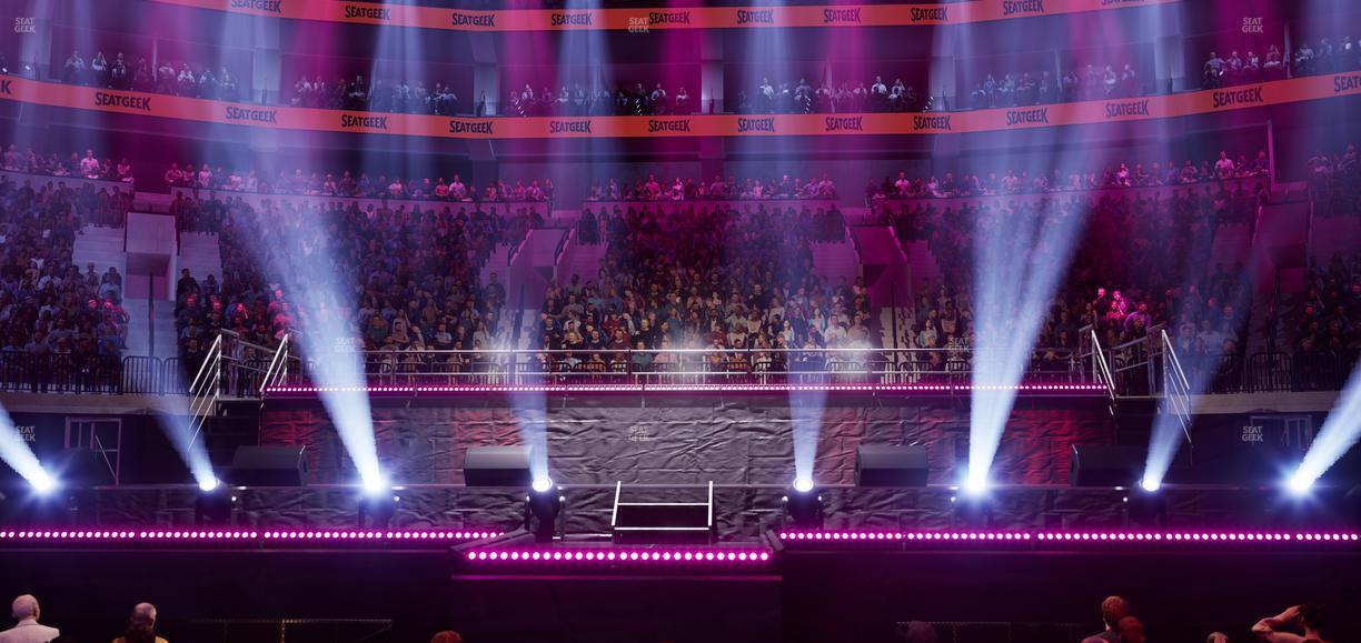 Xfinity Mobile Arena - Section Ga Pit Seat View