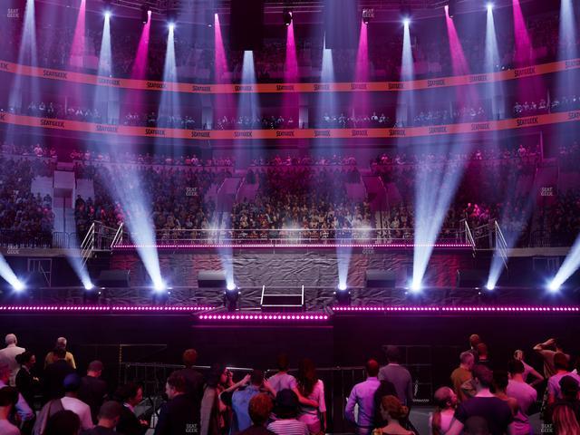 Xfinity Mobile Arena - Section Ga Pit Seat View
