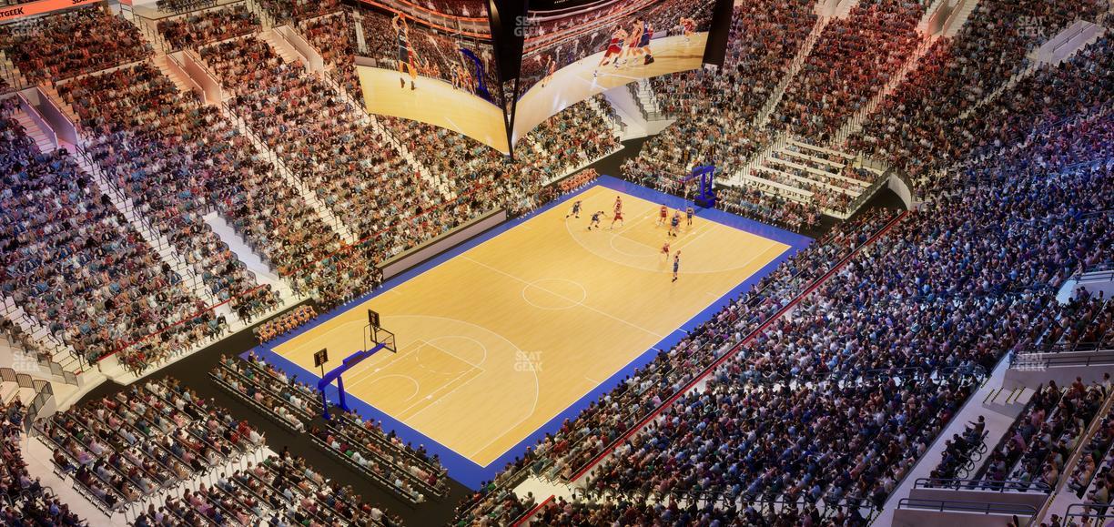 Xfinity Mobile Arena - Section Liberty Loft 2 Seat View
