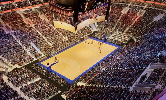 Xfinity Mobile Arena - Section Liberty Loft 2 Seat View