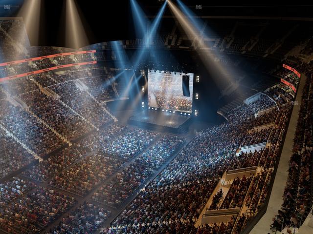 Xfinity Mobile Arena - Section Liberty Loft 2 Seat View