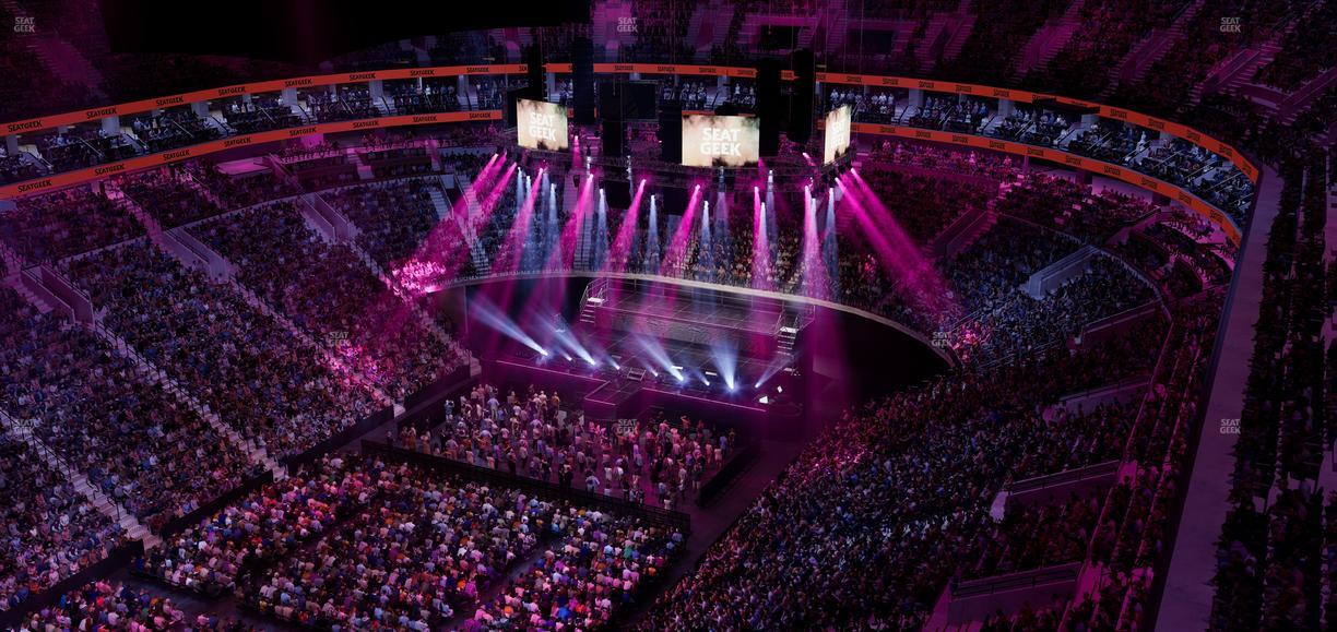 Xfinity Mobile Arena - Section Liberty Loft 2 Seat View