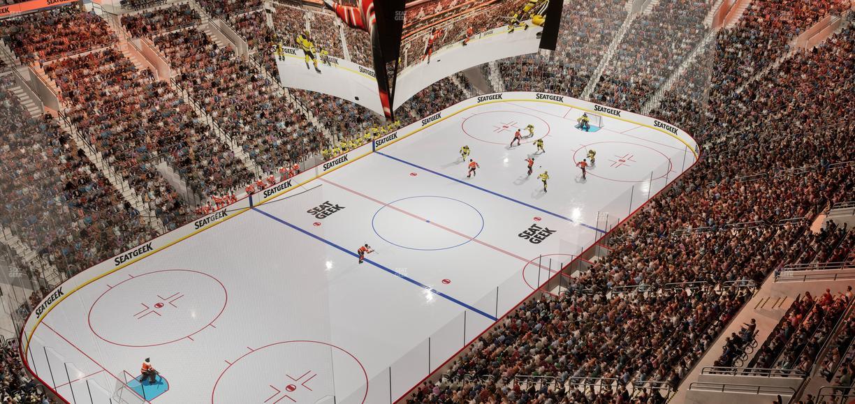 Xfinity Mobile Arena - Section Liberty Loft 2 Seat View