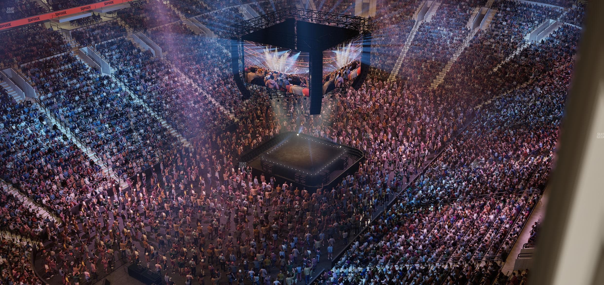 Xfinity Mobile Arena - Section Liberty Loft 3 Seat View