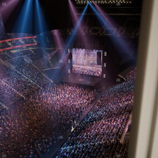 Xfinity Mobile Arena - Section Liberty Loft 3 Seat View