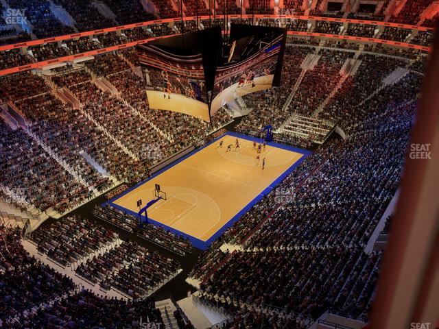 Xfinity Mobile Arena - Section Liberty Loft 3 Seat View