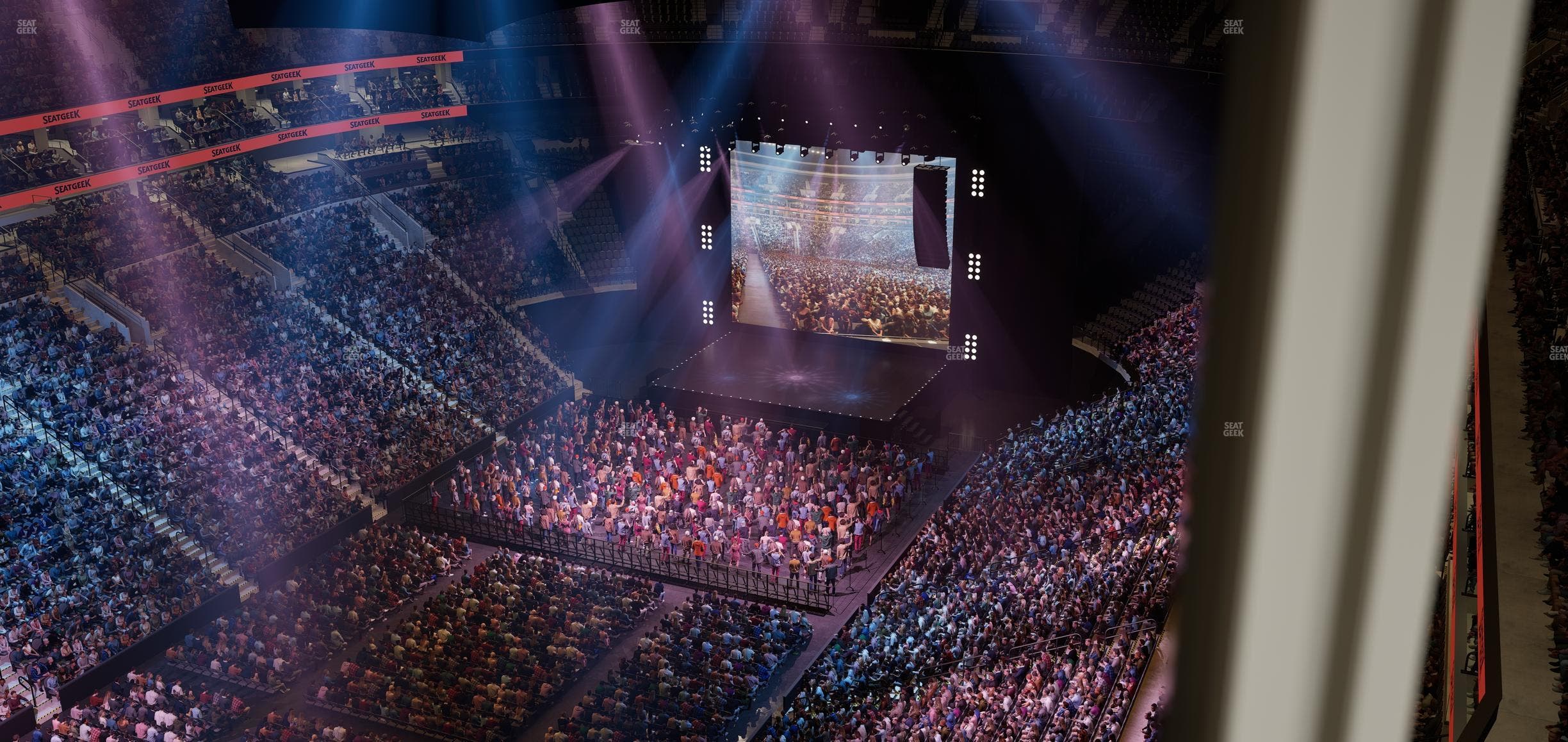 Xfinity Mobile Arena - Section Liberty Loft 3 Seat View