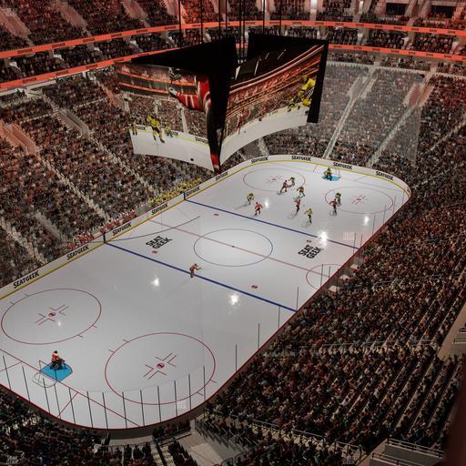 Xfinity Mobile Arena - Section Liberty Loft 3 Seat View