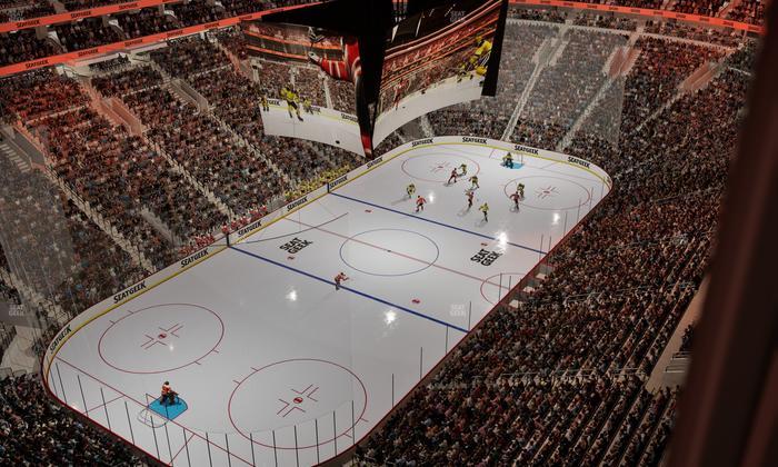 Xfinity Mobile Arena - Section Liberty Loft 3 Seat View