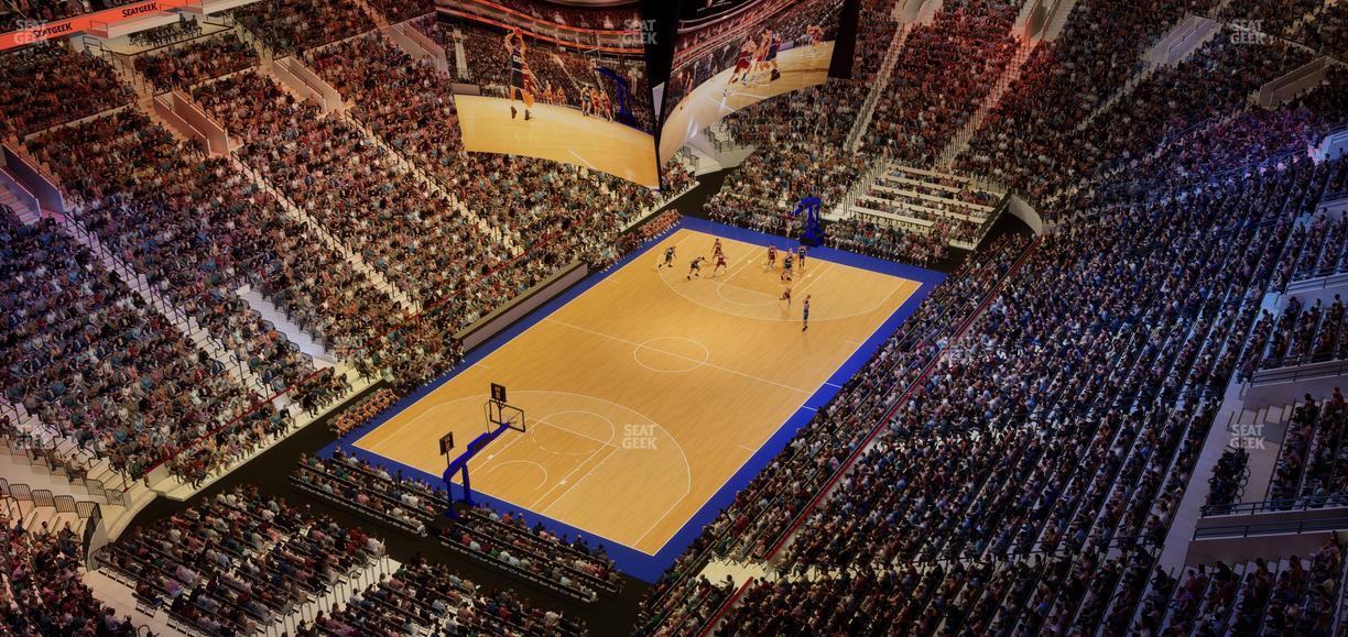 Xfinity Mobile Arena - Section Liberty Loft 4 Seat View