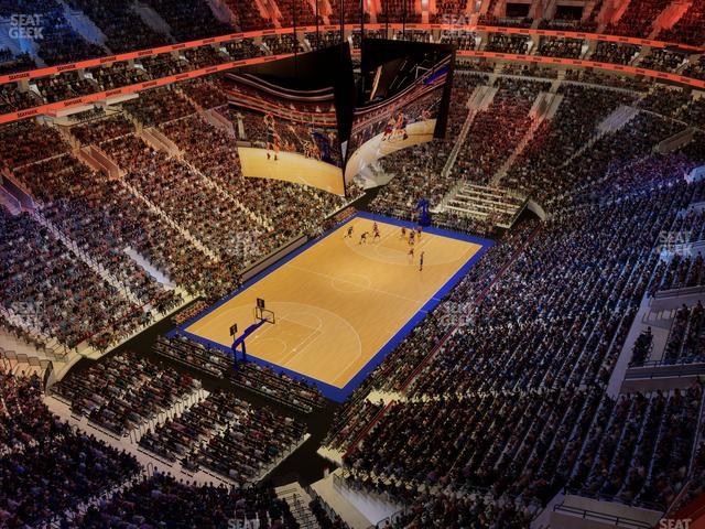 Xfinity Mobile Arena - Section Liberty Loft 4 Seat View