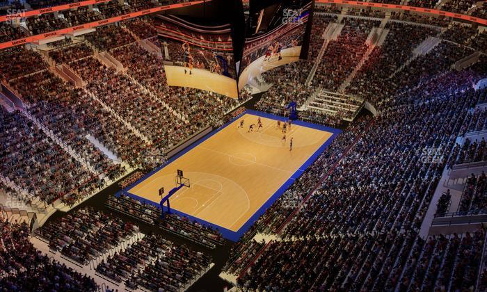 Xfinity Mobile Arena - Section Liberty Loft 4 Seat View