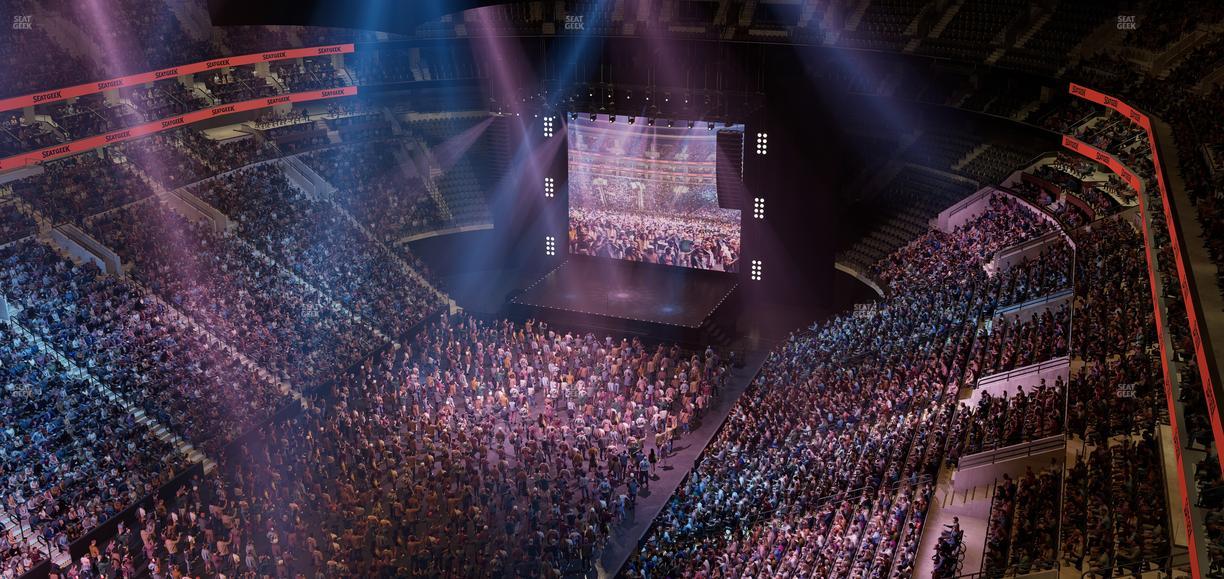 Xfinity Mobile Arena - Section Liberty Loft 4 Seat View