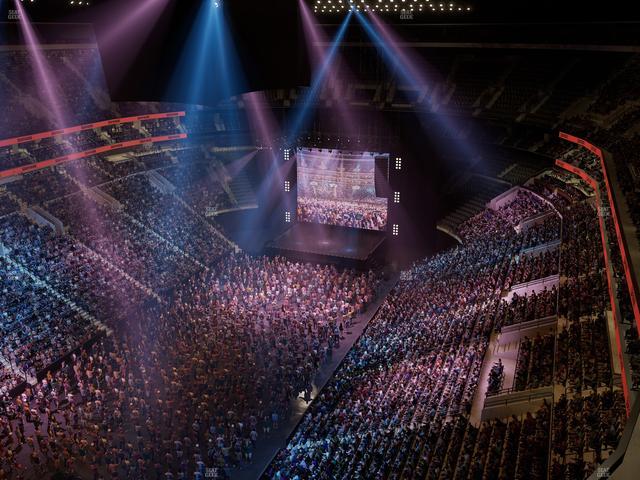 Xfinity Mobile Arena - Section Liberty Loft 4 Seat View