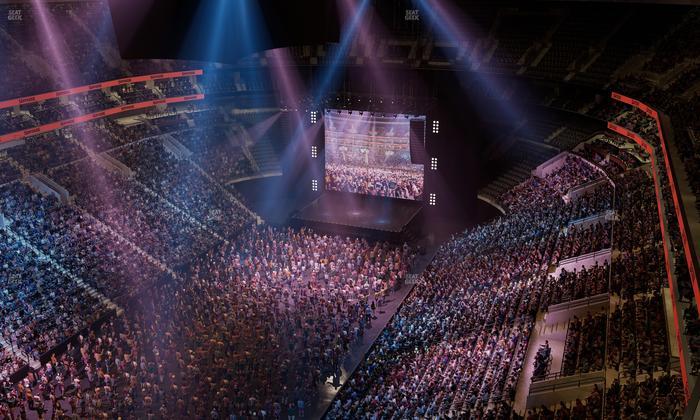 Xfinity Mobile Arena - Section Liberty Loft 4 Seat View