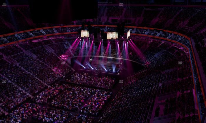 Xfinity Mobile Arena - Section Liberty Loft 4 Seat View